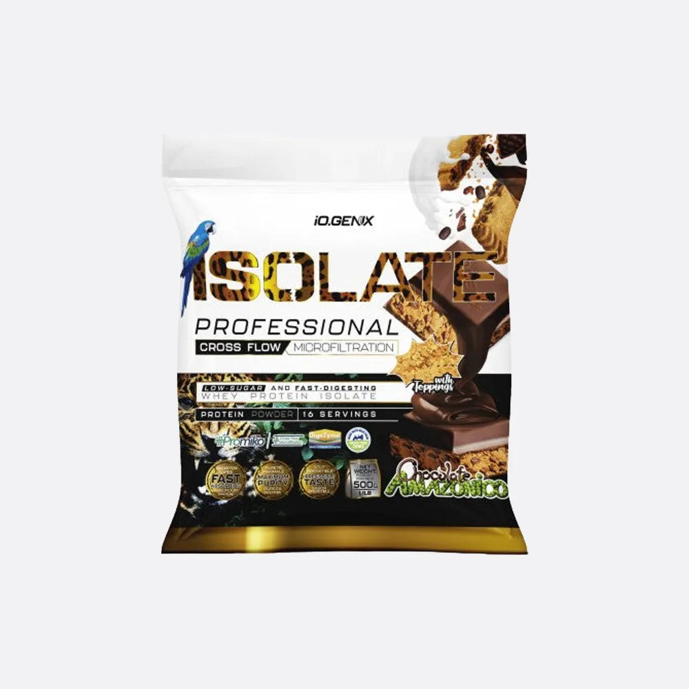 iO.GENIX Isolate Professional 500 g – Chocolate Amazónico