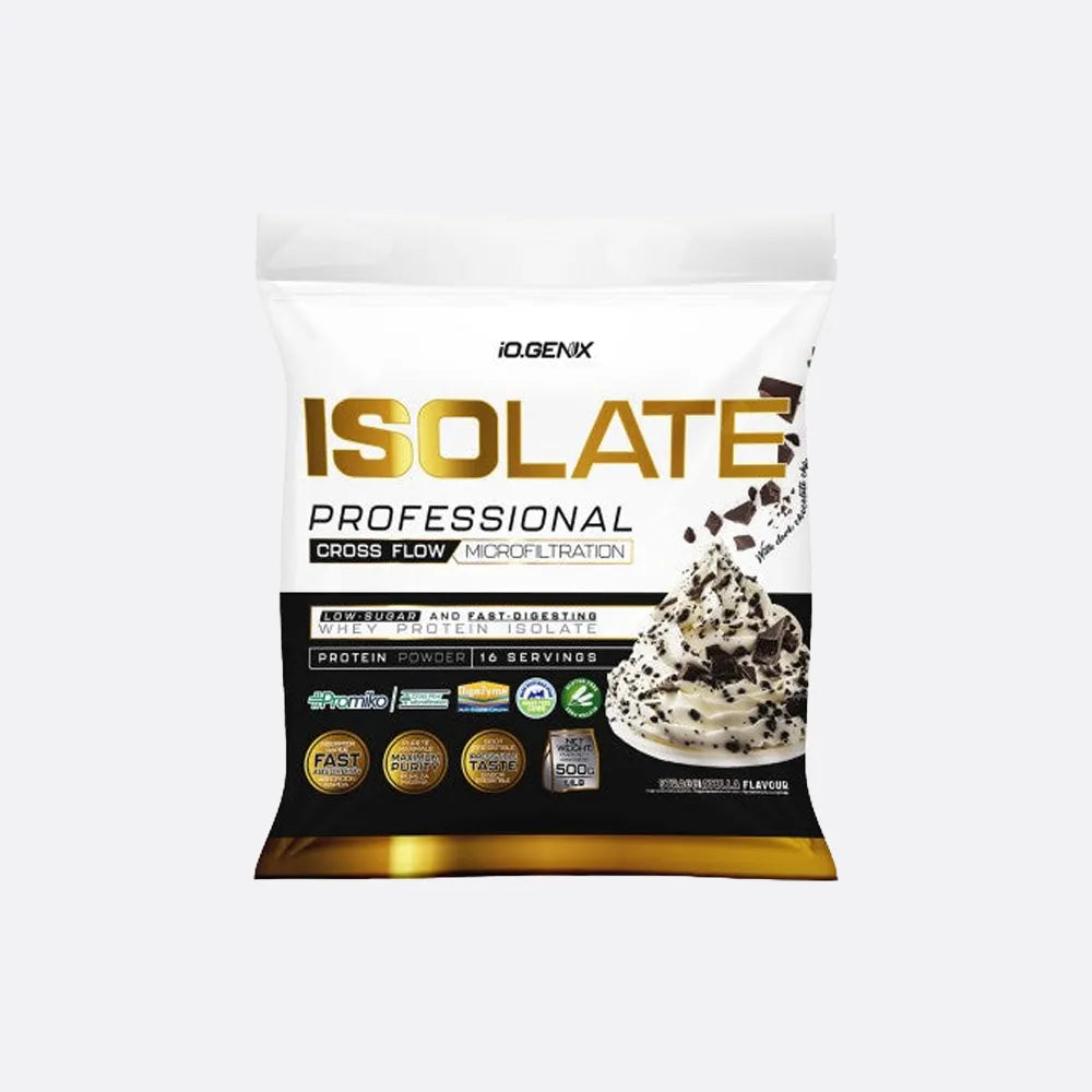 iO.GENIX Isolate Professional 500 g – Stracciatella