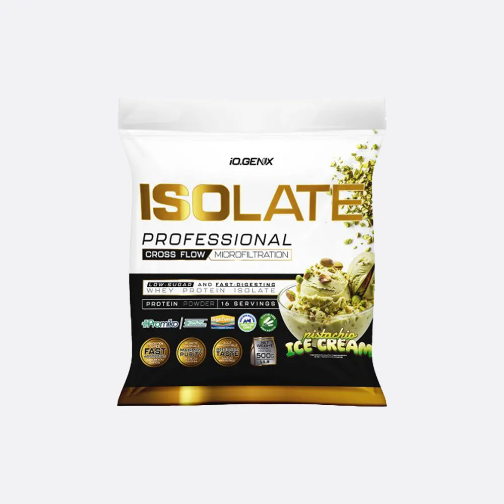 iO.GENIX Isolate Professional 500 g – Pistache