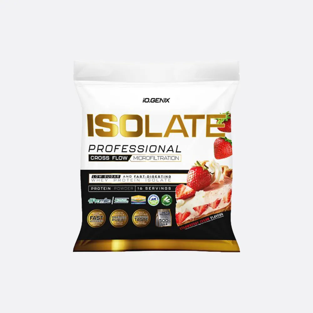 iO.GENIX Isolate Professional 500 g – Fraise