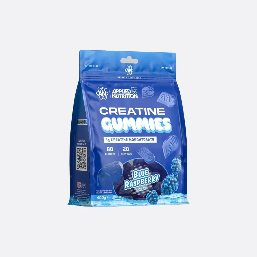 Applied Nutrition Creatine Gummies 80 gummies – Blue Raspberry