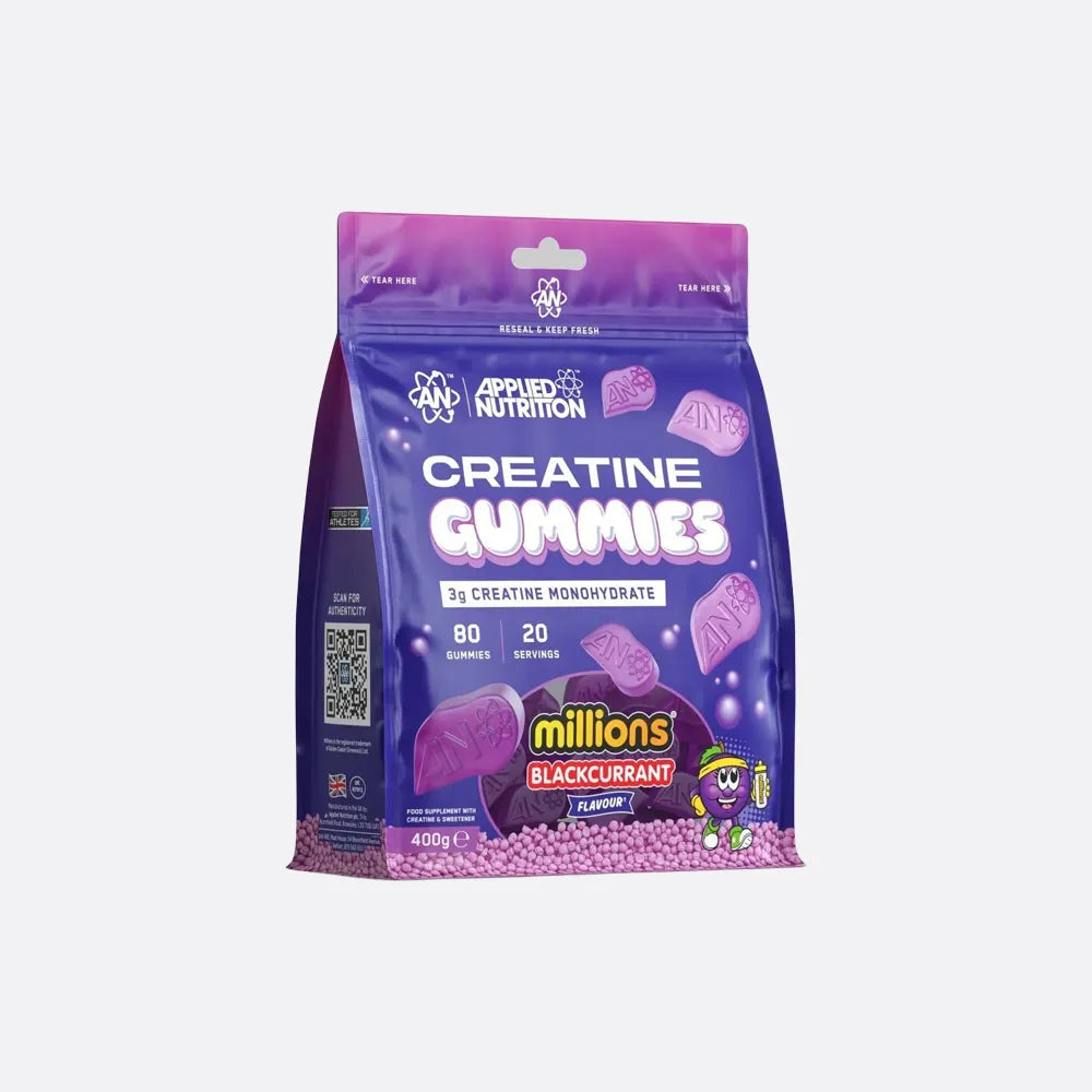 Applied Nutrition Creatine Gummies 80 gummies – Millions Blackcurrant