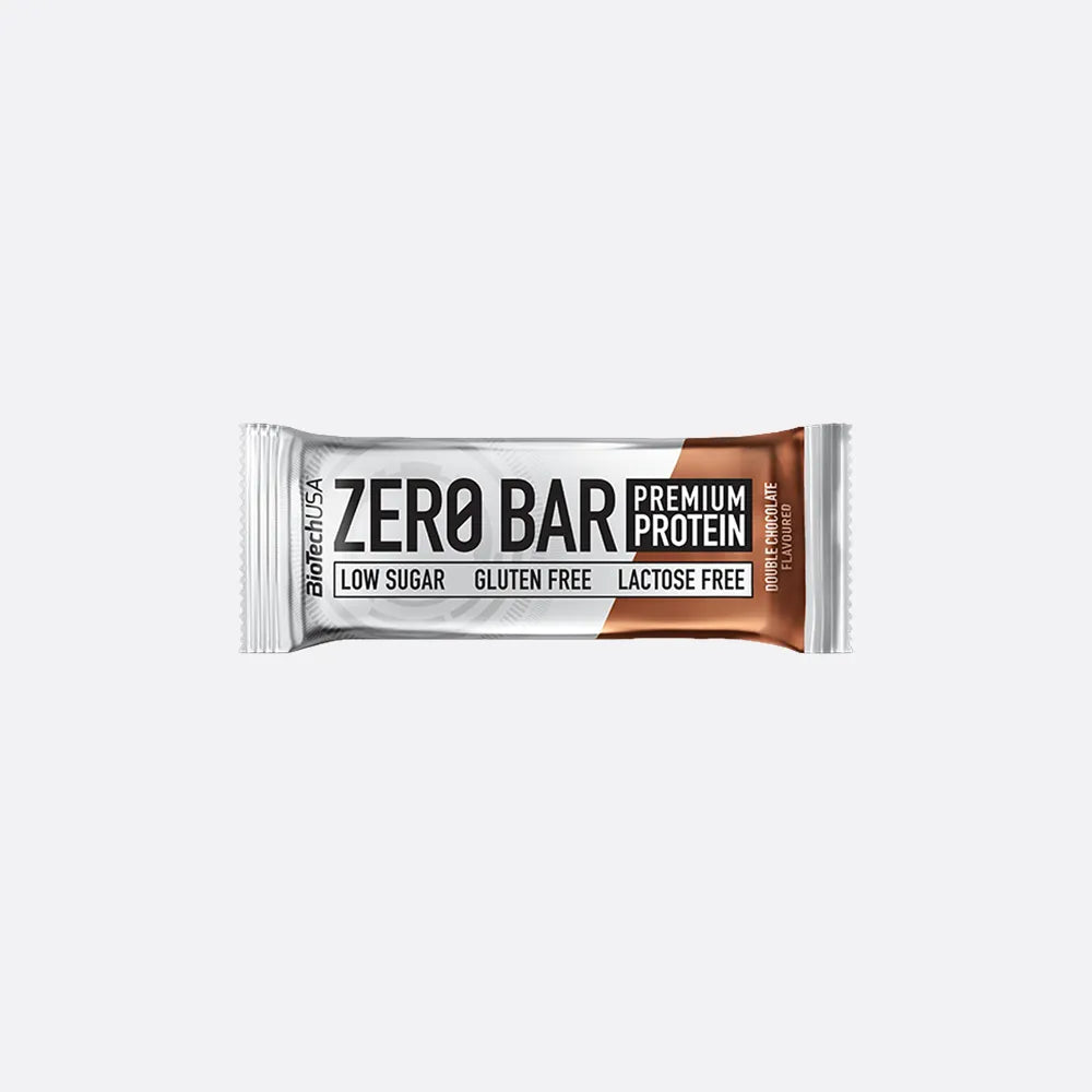 BioTechUSA Zero Bar 50 g – Double Chocolate