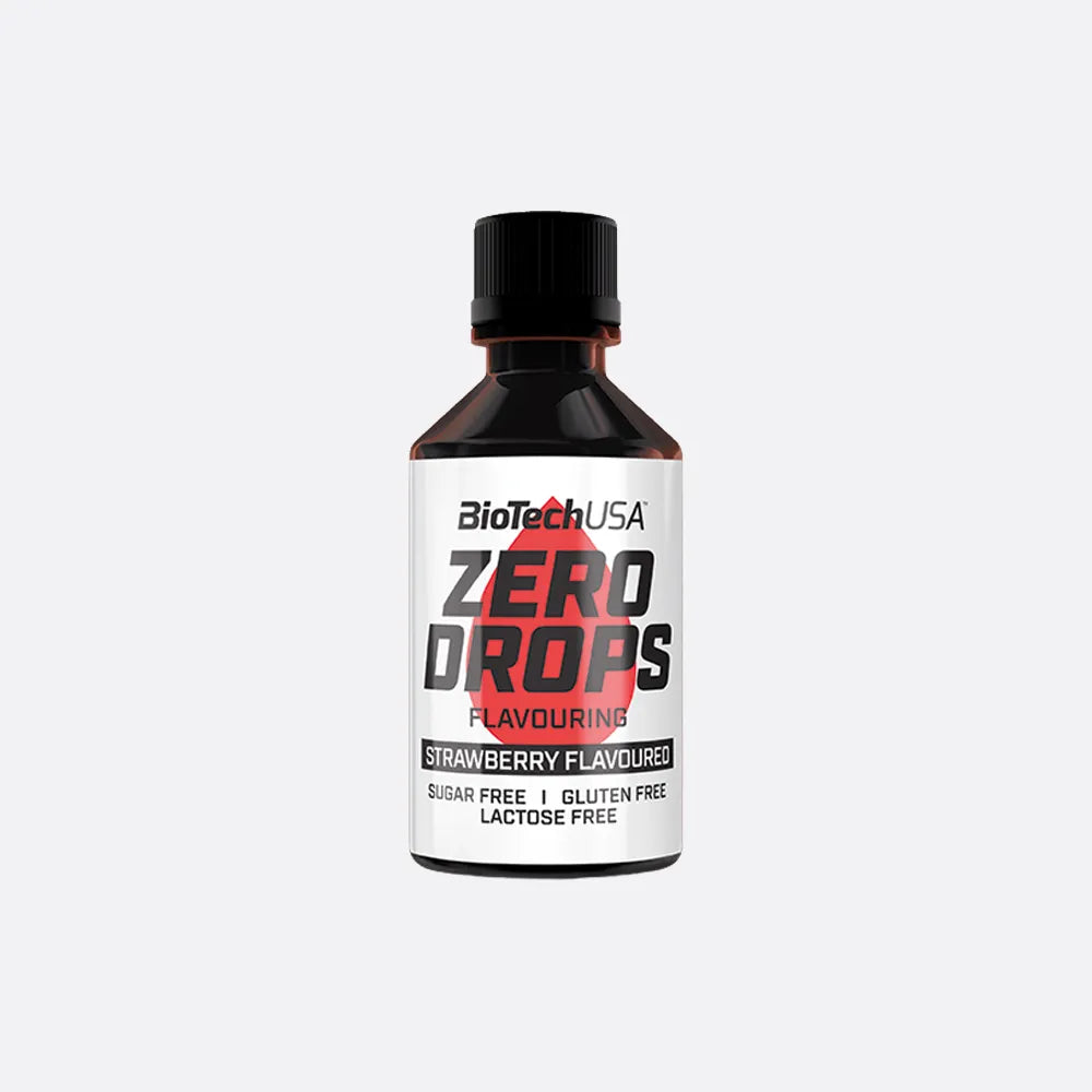 BioTechUSA Zero Drops 50 ml – Fraise