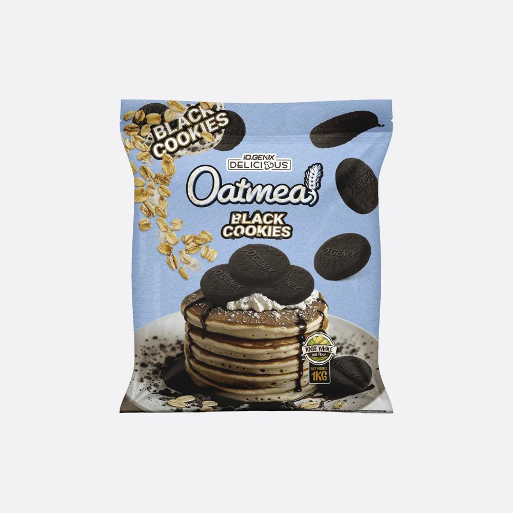 iO.GENIX Delicious Oatmeal 1 kg – Black Cookies Original