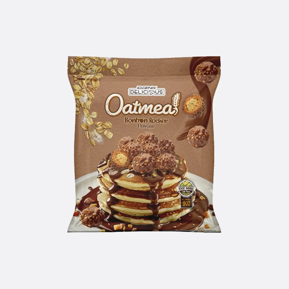 iO.GENIX Delicious Oatmeal 1 kg – Bombom Rocher
