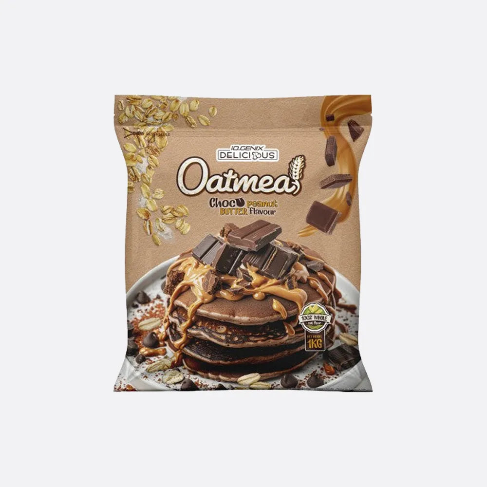 iO.GENIX Delicious Oatmeal 1 kg – Choco Peanut Butter