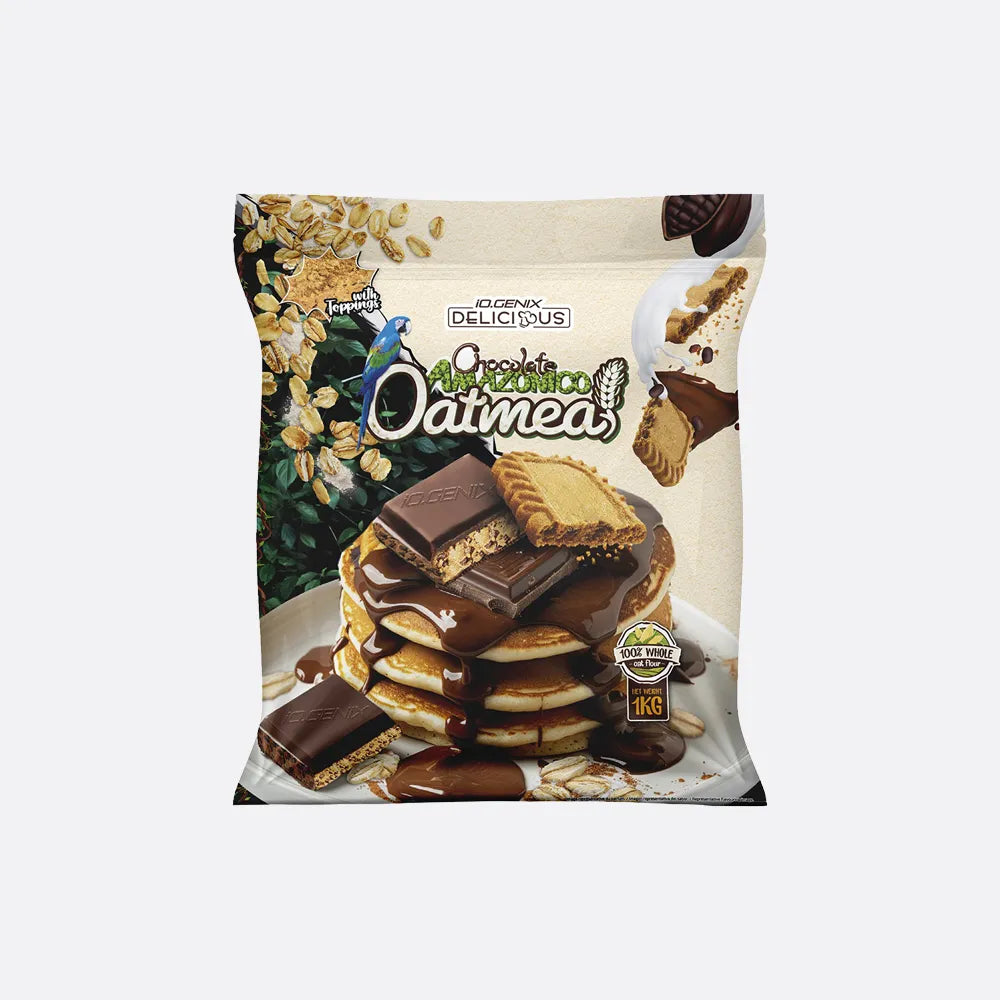 iO.GENIX Delicious Oatmeal 1 kg – Chocolate Amazónico