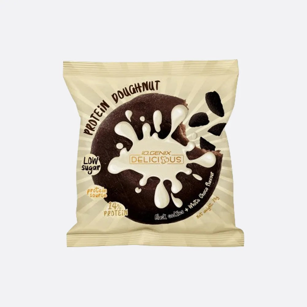 iO.GENIX Protein Doughnut 70 g – Black Cookies & White Choco