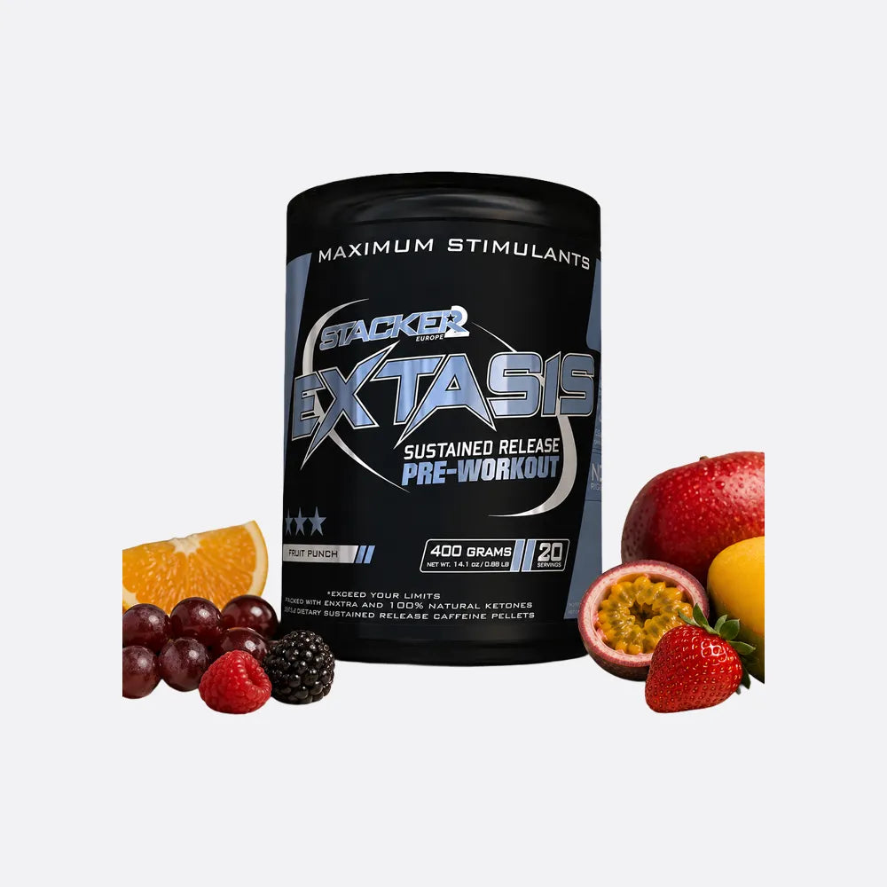 Stacker2 Extasis Pre-Workout 400 g – Fruit Punch