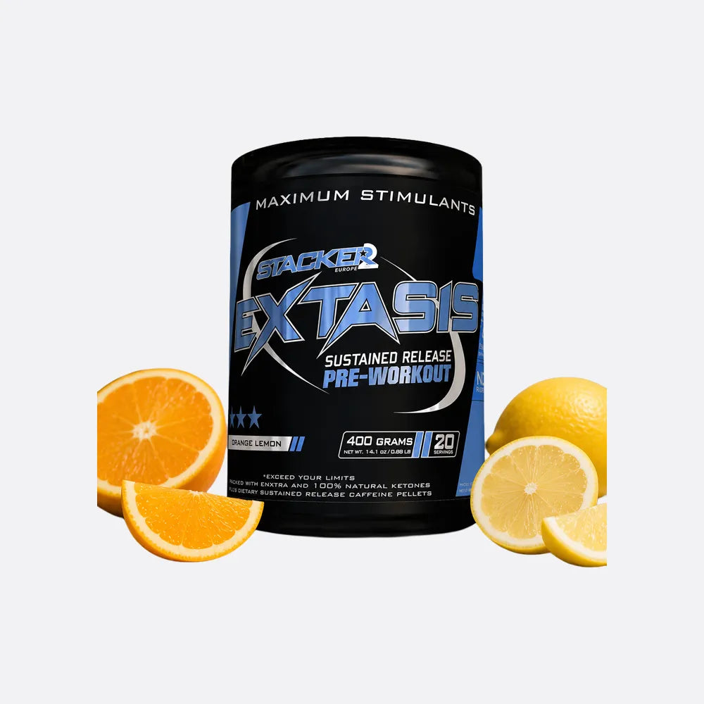 Stacker2 Extasis Pre-Workout 400 g – Orange Lemon